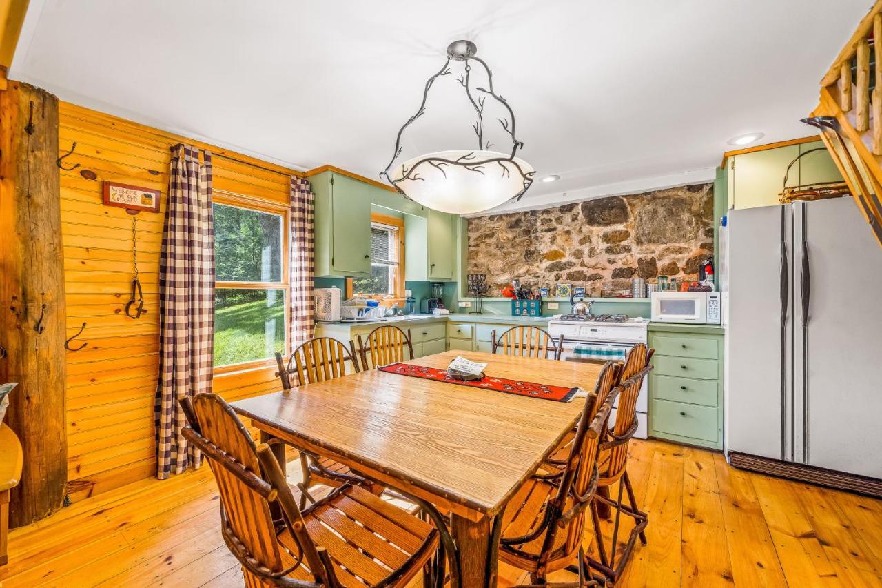 Brook Sound Cabin Schroon Lake Экстерьер фото